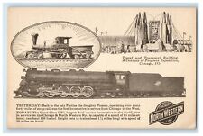 The Chicago & North Western Ry. Train And Transport Building Exposition Postcard picture