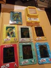 The Simpsons. Complete Card Set (45) cards In Total NEW  MINT WITH  FREE VIEWER picture