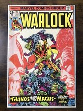 Warlock #10 FN Marvel Comic Book December 1975 Bronze Age Thanos Vs. Magus  picture