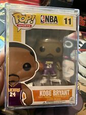 Funko Pop NBA #11 Kobe Bryant 24 Purple Jersey Lakers 100% Authentic w/ Stack picture