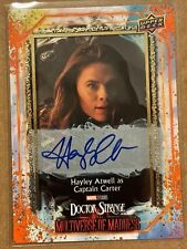 2023 UD DOCTOR STRANGE MULTIVERSE OF MADNESS HAYLEY ATWELL ENSEMBLE AUTOGRAPH#E9 picture