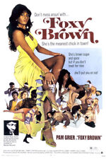 Foxy Brown Pam Grier movie poster artwork 8x12 inch real photograph picture