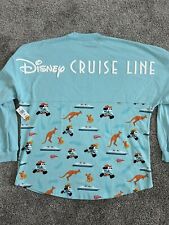Disney Cruise Line Ship Castaway Cay Mickey Minnie Mouse Spirit Jersey Size L picture