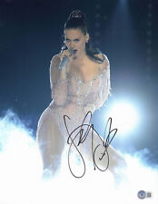 SEXY KATY PERRY SIGNED 11X14 PHOTO AUTHENTIC AUTOGRAPH BECKETT BAS  picture