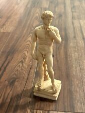 Vintage Resin Michelangelos “David” Religious Art Statue 10” Tall Unmarked picture