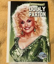 Female Force: Dolly Parton Hardcover comic book, Green Dress picture