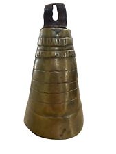 Vintage Brass Bell Tibetan Buddhist Temple Bell Visitors  Dinner Hand Forged 7