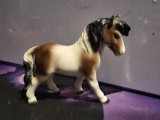 Goebel Porcelain Pony Brown And White  Rare Pony  picture