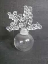 Lalique Crystal Lily Of The Valley Clairefontaine Perfume Bottle picture