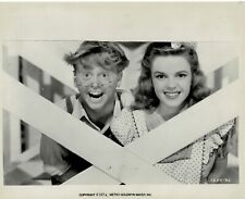 Judy Garland & Mickey Rooney B&W Movie Still Photo Babes on Broadway 1974 MGM picture