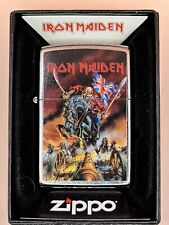 2021 Iron Maiden England World Tour Street Chrome Zippo Lighter NEW picture
