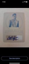 1/1 Charlie Sheen Accolades Autograph CYAN Printing Plate 2018 Leaf Pop Century picture