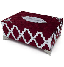 Modefa Turkish Islamic Luxury Gift | Holy Quran in Keepsake Velvet Case - Red picture