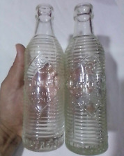 Lot of Tow Old Rare Vintage Crush Juice Bottle Glass - 22cl Size -for collection picture