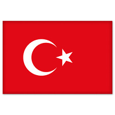 Turkey Turkish National Flag car bumper sticker 5