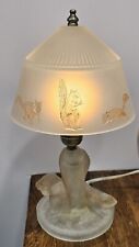 1940s Budoir Lamp With Squirrels picture