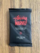 Stussy X Marvel Collabo Trading Card Pack New & Unopened SUPER RARE US SELLER picture