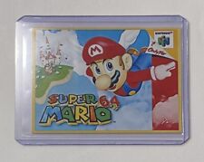 Super Mario 64 Limited Edition Artist Signed Nintendo Game Cover Card 3/10 picture