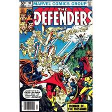 Defenders (1972 series) #97 Newsstand in VF + condition. Marvel comics [d@ picture