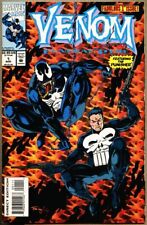Venom Funeral Pyre #1-1993 nm- 9.2 Marvel Foil Cover Punisher picture