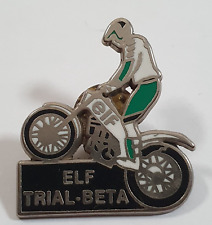 ELF HONDA Trial-Beta Motorcycle Enamel Pin badge - Motorsport picture