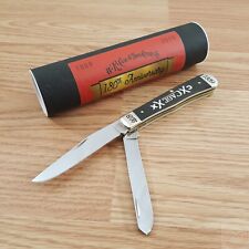 Case XX 130th Anniversary Trapper Pocket Knife Stainless Blades Back Bone Handle picture