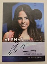 Alphas autograph card A3 Azita Ghanizada - Rachel Pirzad Cryptozoic picture