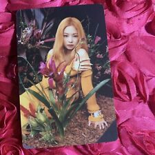 JENNIE BLACKPINK Crystal Flower Edition Kpop Girl Photo Card Glam Jungle picture