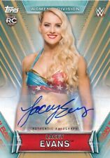 2019 WWE Topps Women's Division Autograph Card Lacey Evans #A-LE /75 picture