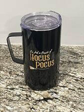 Disney Tumbler Black It's Just A Bunch of Hocus Pocus Stainless Steel Handle picture