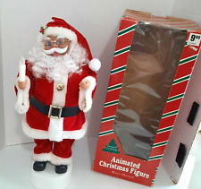Vintage Musical Santa Claus Lighted Candle 17