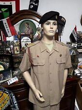 Vintage Iraqi Republicans Guards Lt Colonel Custom Tan Summer Uniform 1990’s picture