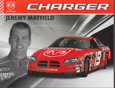 Dodge Charger NASCAR Jeremy Mayfield promotional card 2005 picture