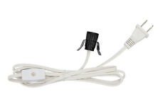 Single Clip In Light Socket Cord, Night Light Cord with Switch, Replacement Cord picture