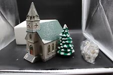 Department 56 All Saints Church “The Original Snow Village” with Box & Light picture