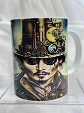 Custom Made Johnny Depp Steampunk StyleArt Coffee Mug picture