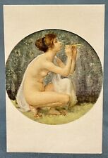 Artist Emmanuel Fougerat | Nude Woman w Flute | For The Vanquished | Salon de picture