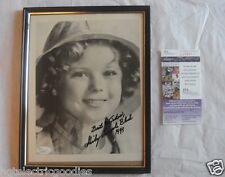 AUTOGRAPHED Shirley Temple Black Young Vintage Signed 8x10 Photo Framed JSA COA  picture