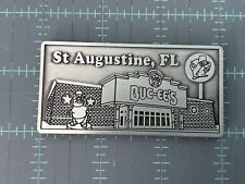 Buc-ee's Souvenir Magnet St. Augustine Florida Pewter Collectible 1.5 x 3.0 in picture