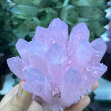 400g+New Find Phantom Quartz Crystal Cluster Mineral Specimen Healing Gem Gift picture