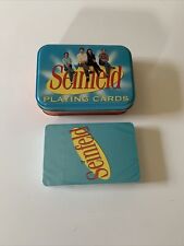 Seinfeld Playing Cards New Sealed In Metal Collectible Tin picture