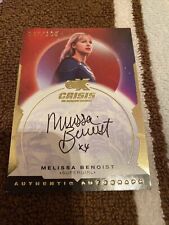 CZX  Crisis On Infinite Earth Supergirl Melissa Benoit Auto MB-S 47/100 picture