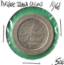 50 Cent Gaming Token from Paradise Island Casino on Paradise Island, Bahamas picture