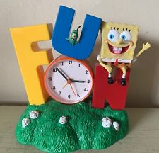 Spongebob Squarepants FUN Singing Alarm Clock 2002 Tested and Working picture
