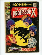 Uncanny X-Men #42 Comic Book 1968 VG Cyclops Ice Man Marvel Comics picture