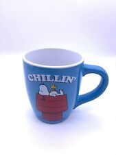 snoopy chillin' coffee mug huge 25 oz authentic peanuts cup new rare picture