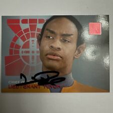 1996 Skybox 30 Years of Star Trek Phase 2 #184 Lt. Tuvok Autograph Card w/COA picture