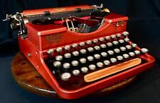 Vtg 1929 Custom Painted Royal typewriter no1 Portable P Model Restored & Working picture