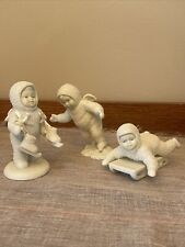 Department 56 Snowbabies Let's Go Skating Porcelain Figurine, Hang On Tight picture