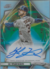 2022 Topps Cosmic Chrome Baseball Kyle Tucker #CCA-KT Autograph Variation Card picture